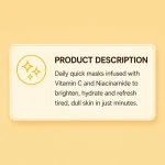 Medicube Deep Vita C Daily Quick Mask 30 Sheets (350g) - Image 6