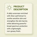 COSRX Aloe Soothing Sun Cream SPF50+ PA+++ (50ml) - Image 9