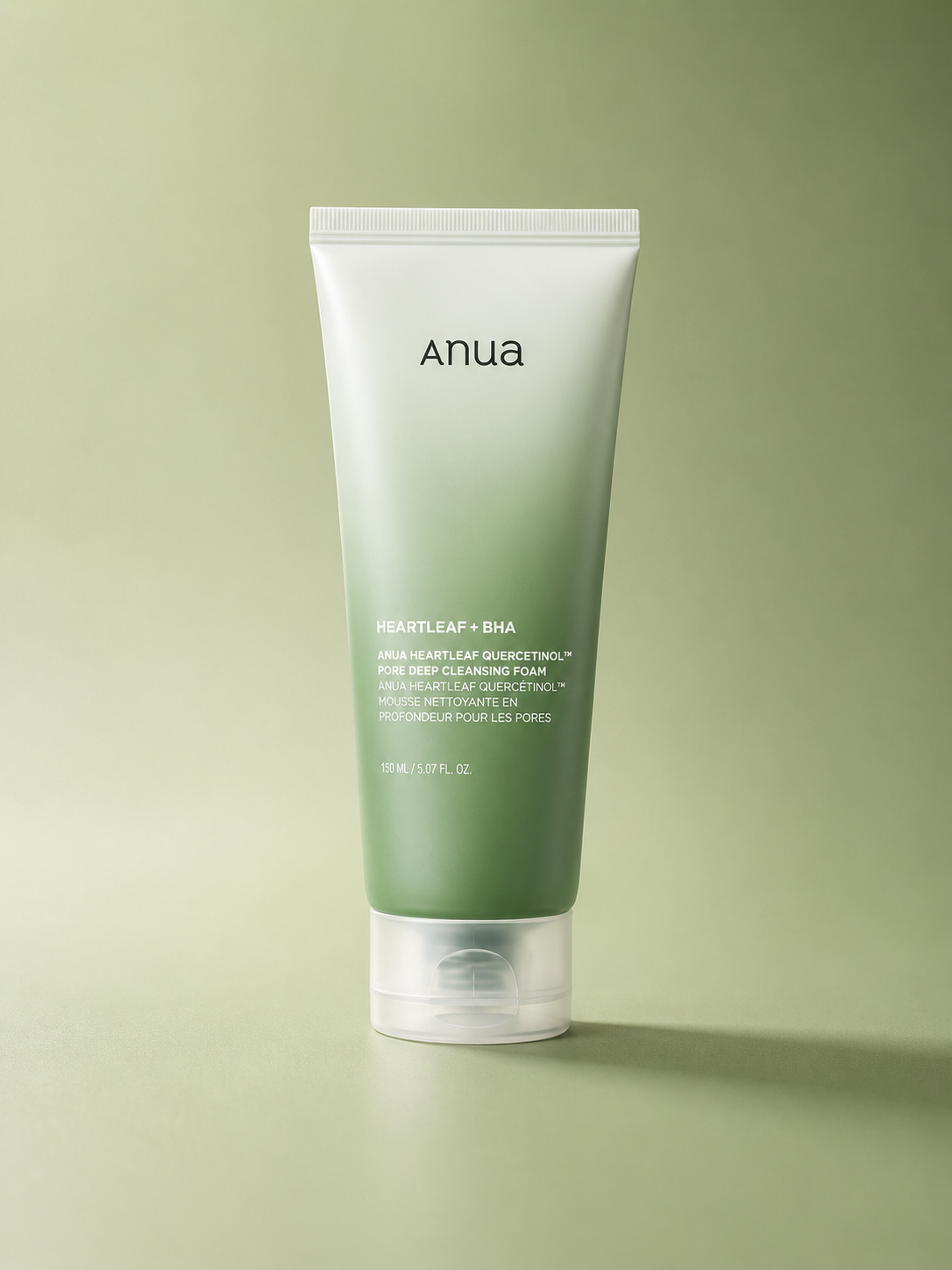 ccd16e48-b6f9-449f-99ce-c1beee23b11b Anua Heartleaf + BHA Pore Deep Cleansing Foam (150ml) - Image 1
