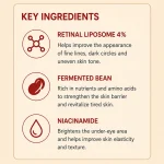 K-SECRET Seoul 1988 Eye Cream Retinal Liposome 4% + Fermented Bean (30ml) - Image 6
