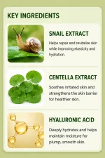 Foodaholic Snail Natural Essence Mask (1 Sheet) - Image 4