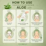 FOODAHOLIC Nature Skin Mask – Aloe (23ml) - Image 3