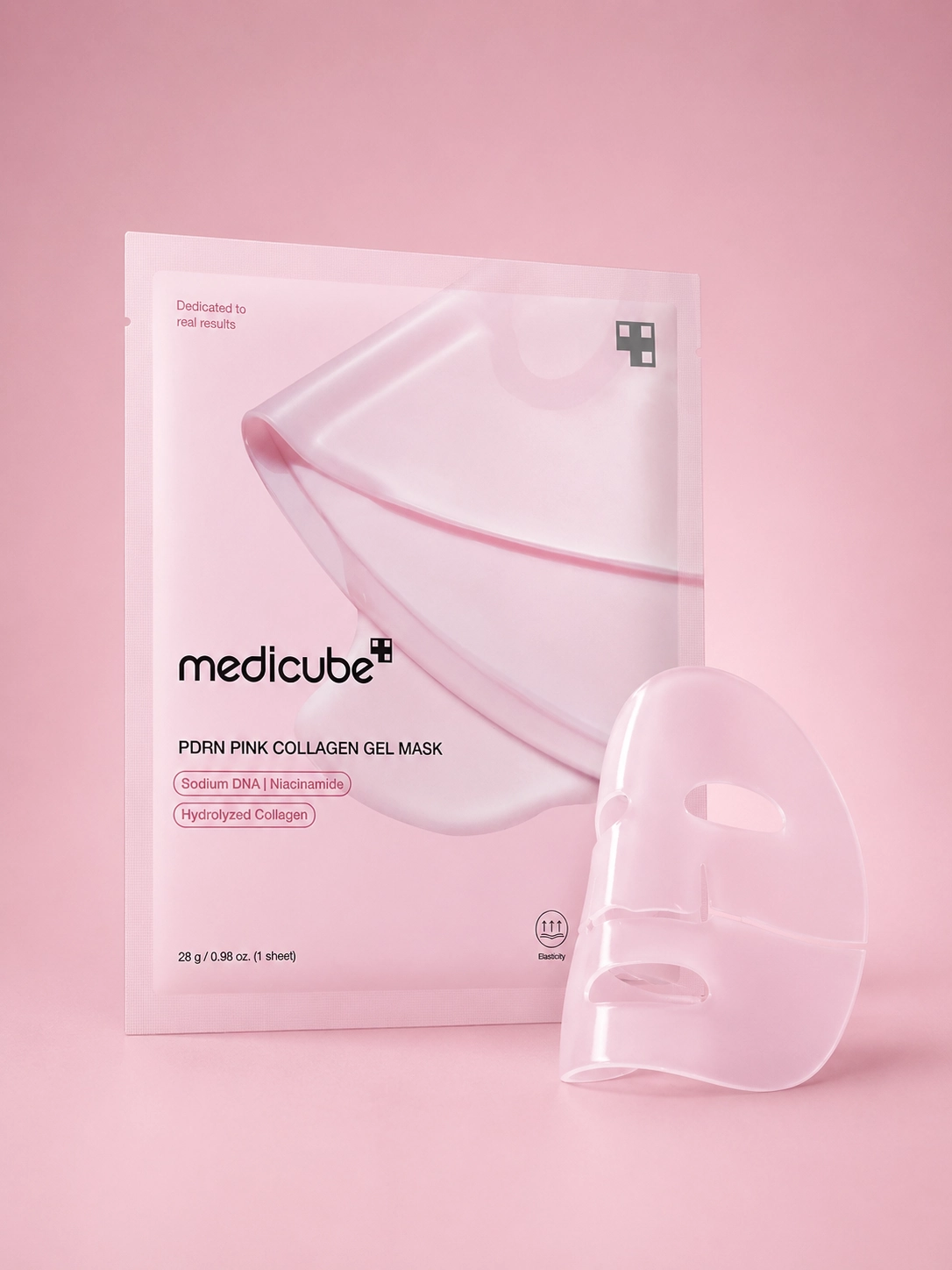 22e8df5c-aa5c-42b0-a90c-eb69b5b62fcb Medicube PDRN Pink Collagen Gel Mask (28g 1 Sheet) - Image 1
