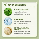 Anua Azelaic Acid 10 + Hyaluron Redness Soothing Serum (30ml) - Image 5