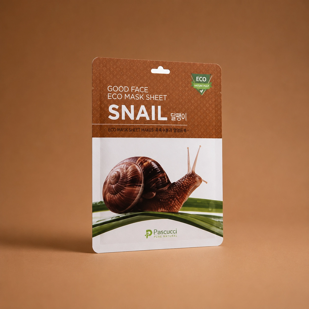 569329ca-edd6-4ad1-a892-bd5d499bcdf7 Pascucci Pure Natural Good Face Eco Mask Sheet – Snail - Image 1